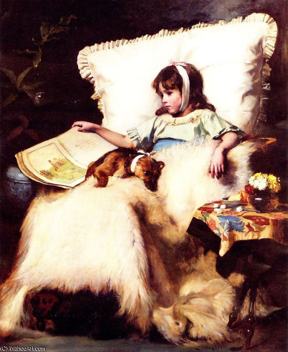 The Two Invalids — Charles Burton Barber