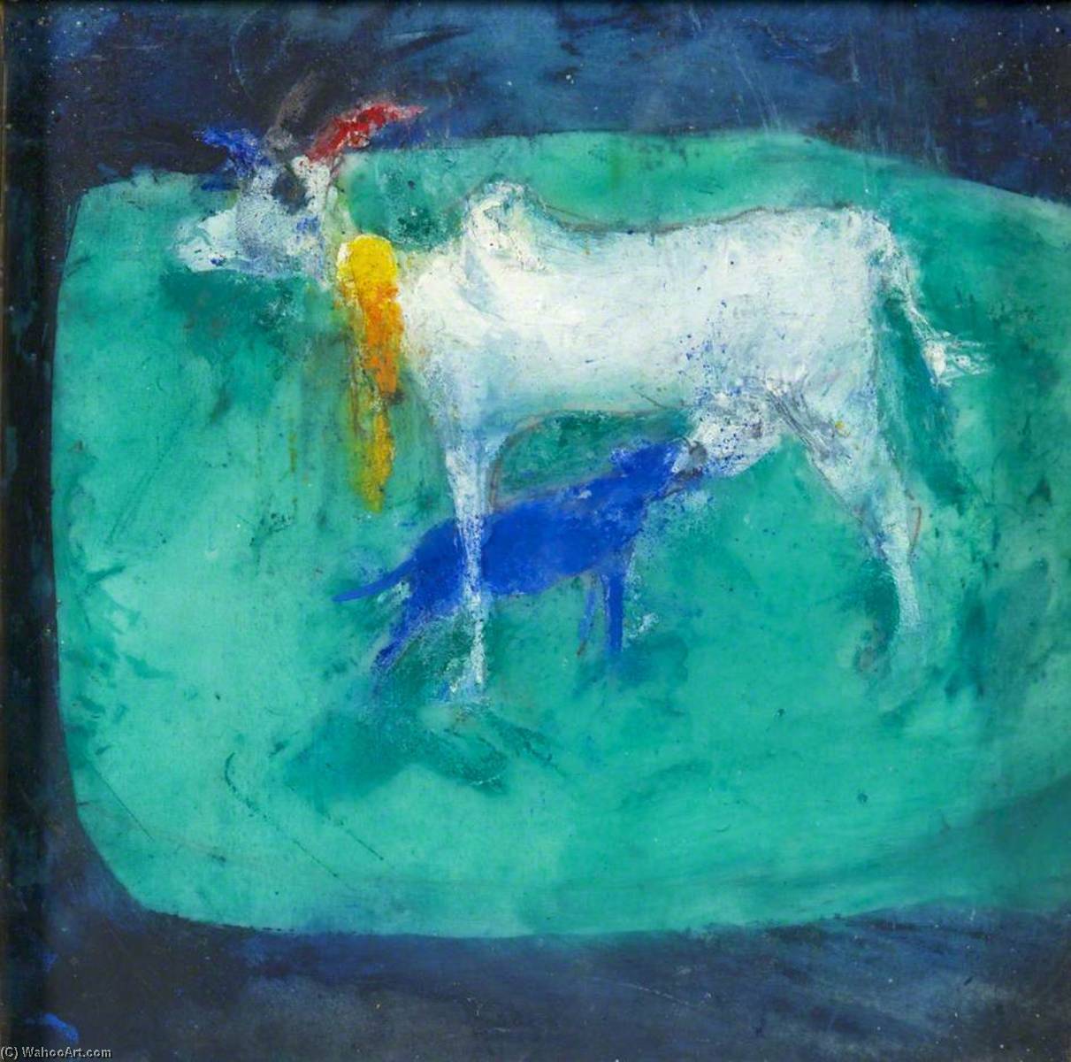 Sacred Cow And Calf — Anthony Fry