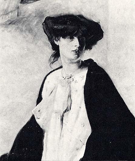 Portrait Of A Lady, (painting) — Alfred Henry Maurer