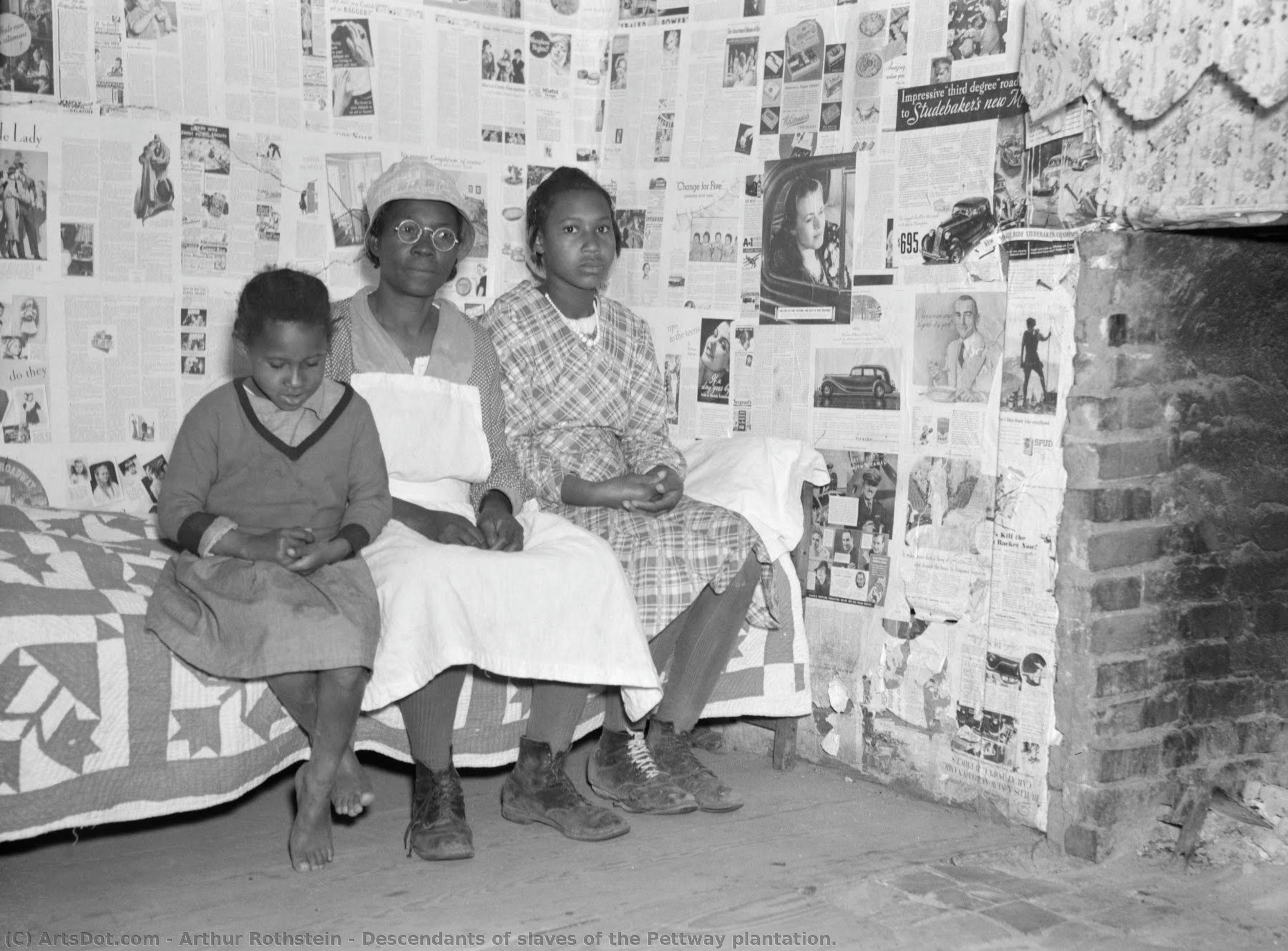 Descendants Of Slaves Of The Pettway Plantation. — Arthur Rothstein