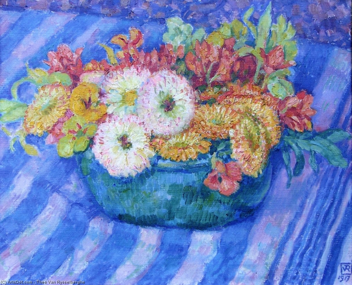 Yellow Bouquet — Theo Van Rysselberghe