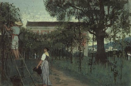 Grape Picking — Randolph Caldecott