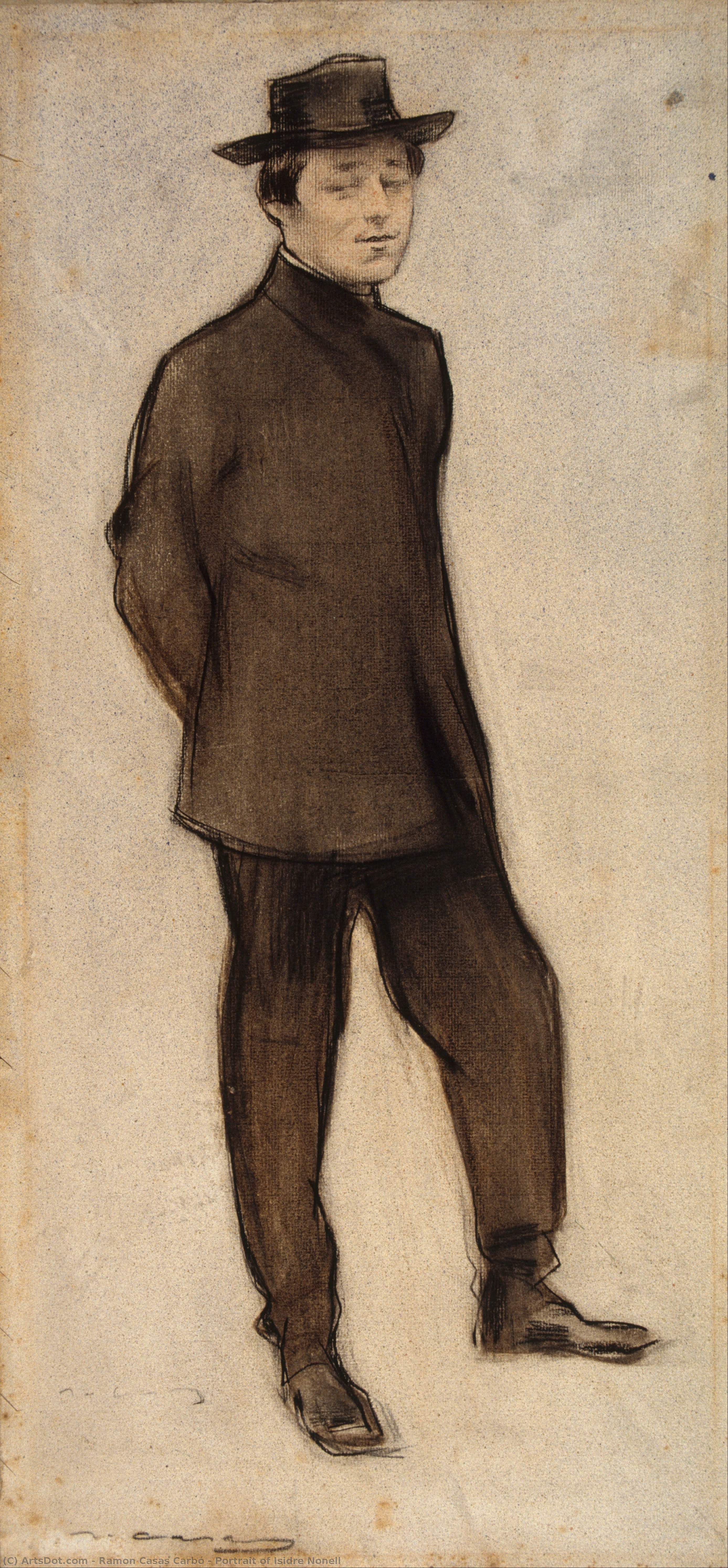 Portrait Of Isidre Nonell — Ramon Casas Carbó