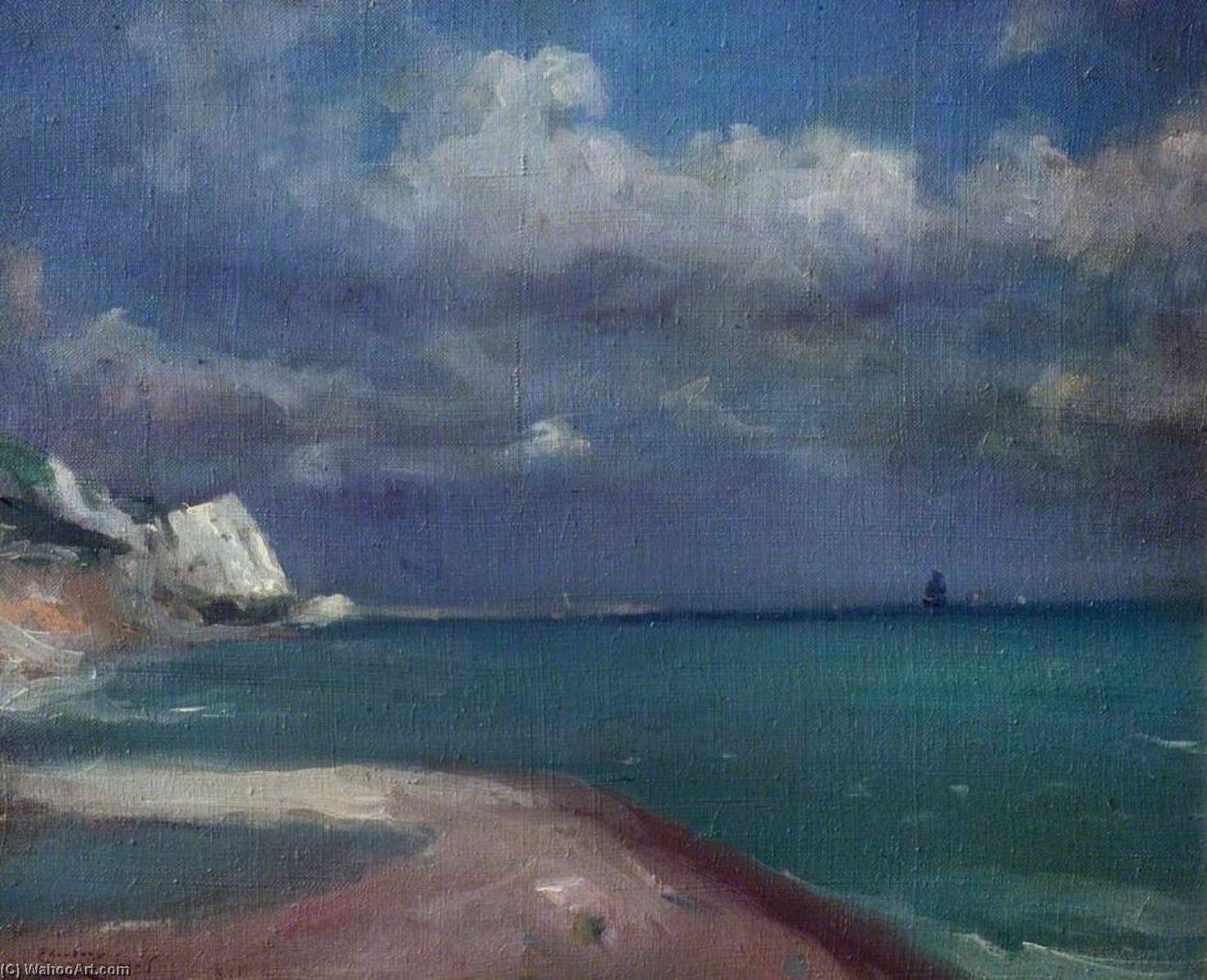 Approaching Storm, Dover, Kent — Théodore Roussel