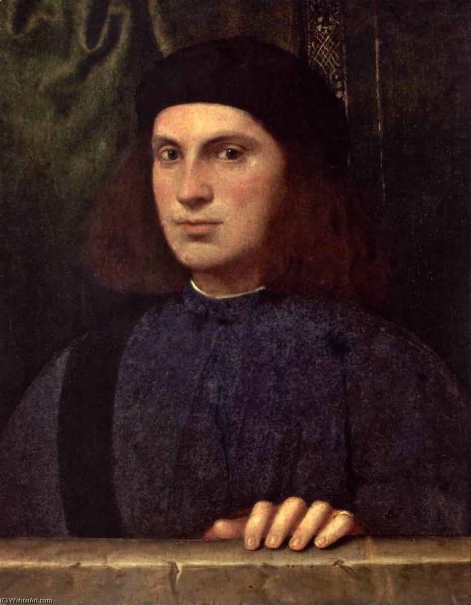 Portrait Of A Young Man — Bonifazio Veronese (bonifazio De Pitati)