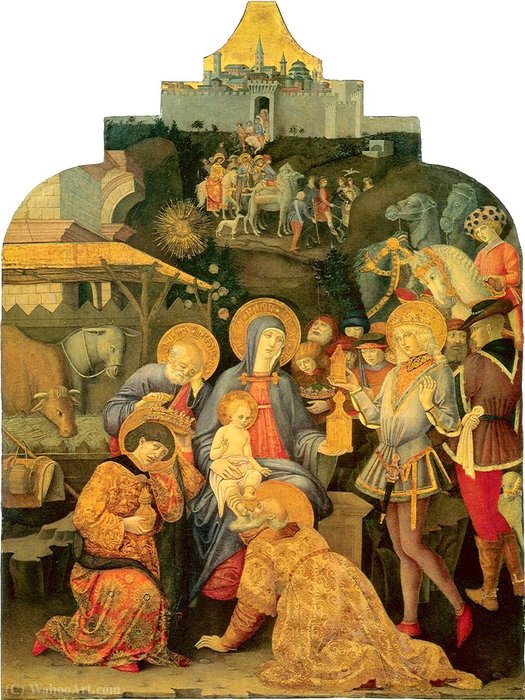 Adoration Of The Magi — Benvenuto Di Giovanni Di Meo Del Guasta