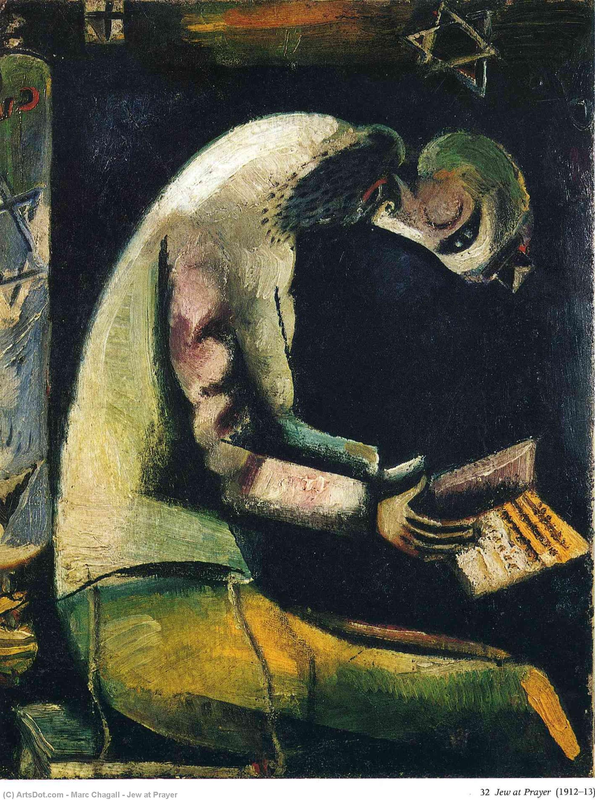 Jew At Prayer — Марк Шагал