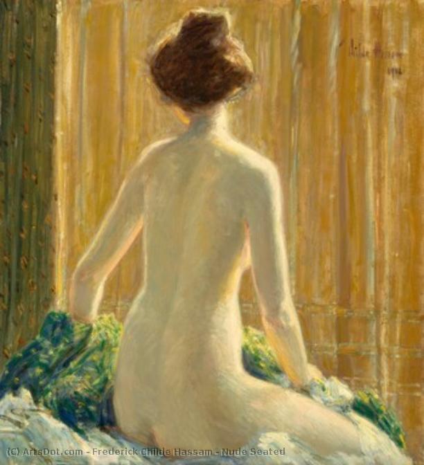 Nude Seated — Frederick Childe Hassam
