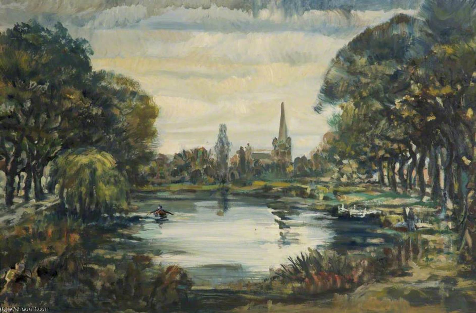 The Ferry, Stratford Upon Avon — Edward William Finley