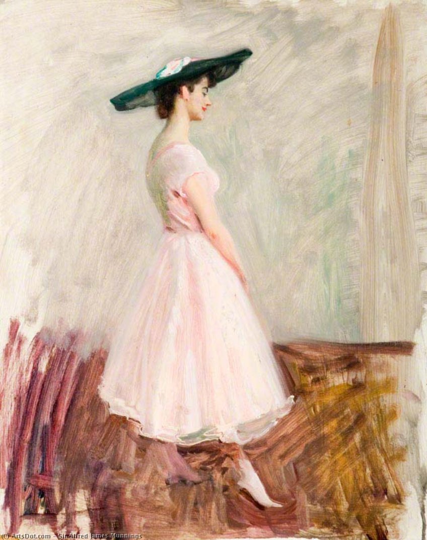 Study Of One Of Selfridge's Young Ladies — Sir Alfred James Munnings