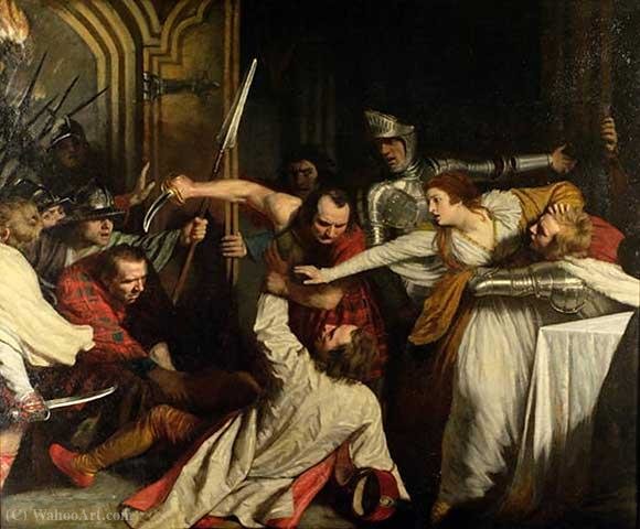 The Murder Of Rizzio — John Opie