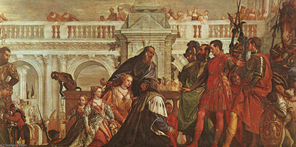 The Family Of Darius Before Alexander. Ng London — Paolo Veronese