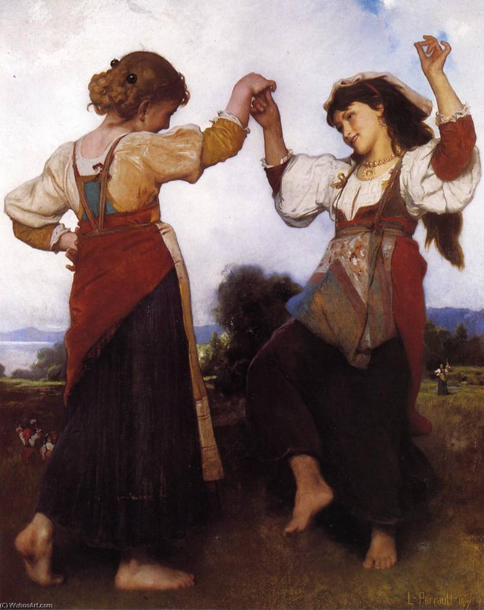 La Tarantella — Léon Jean Basile Perrault