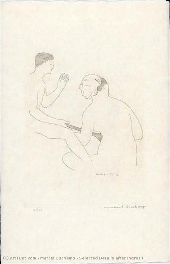 Selected Details After Ingres I — Marcel Duchamp