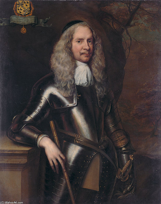 Portrait Of Cornelis Van Aerssen — Adriaen Hanneman