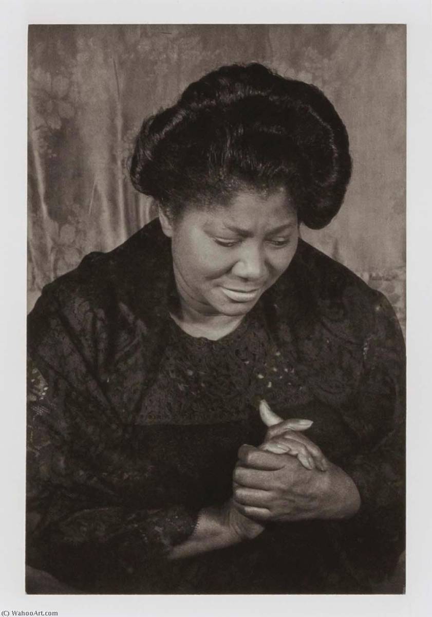 Mahalia Jackson, From The Unrealized Portfolio Noble Black Women The Harlem Renaissance And After — Carl Van Vechten