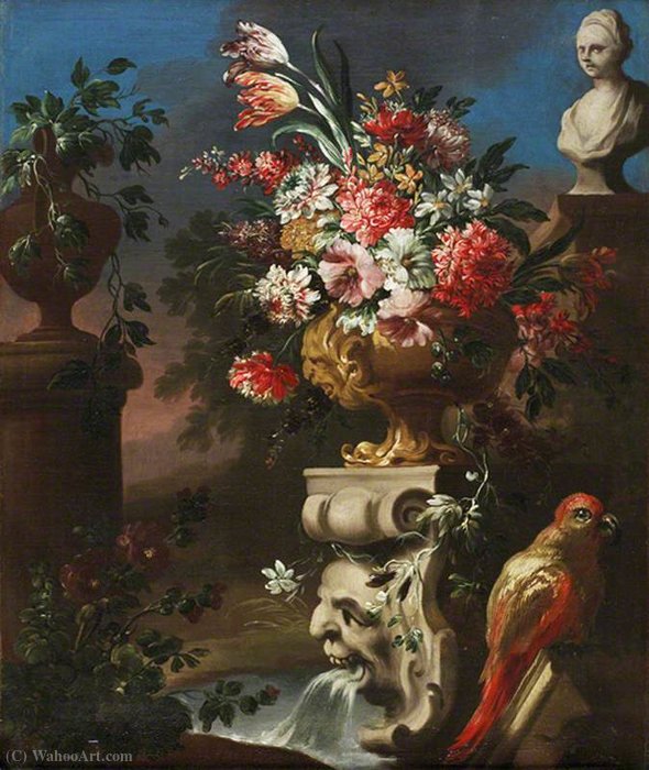 Still Life With A Parrot — Michele Pace Del Campidoglio