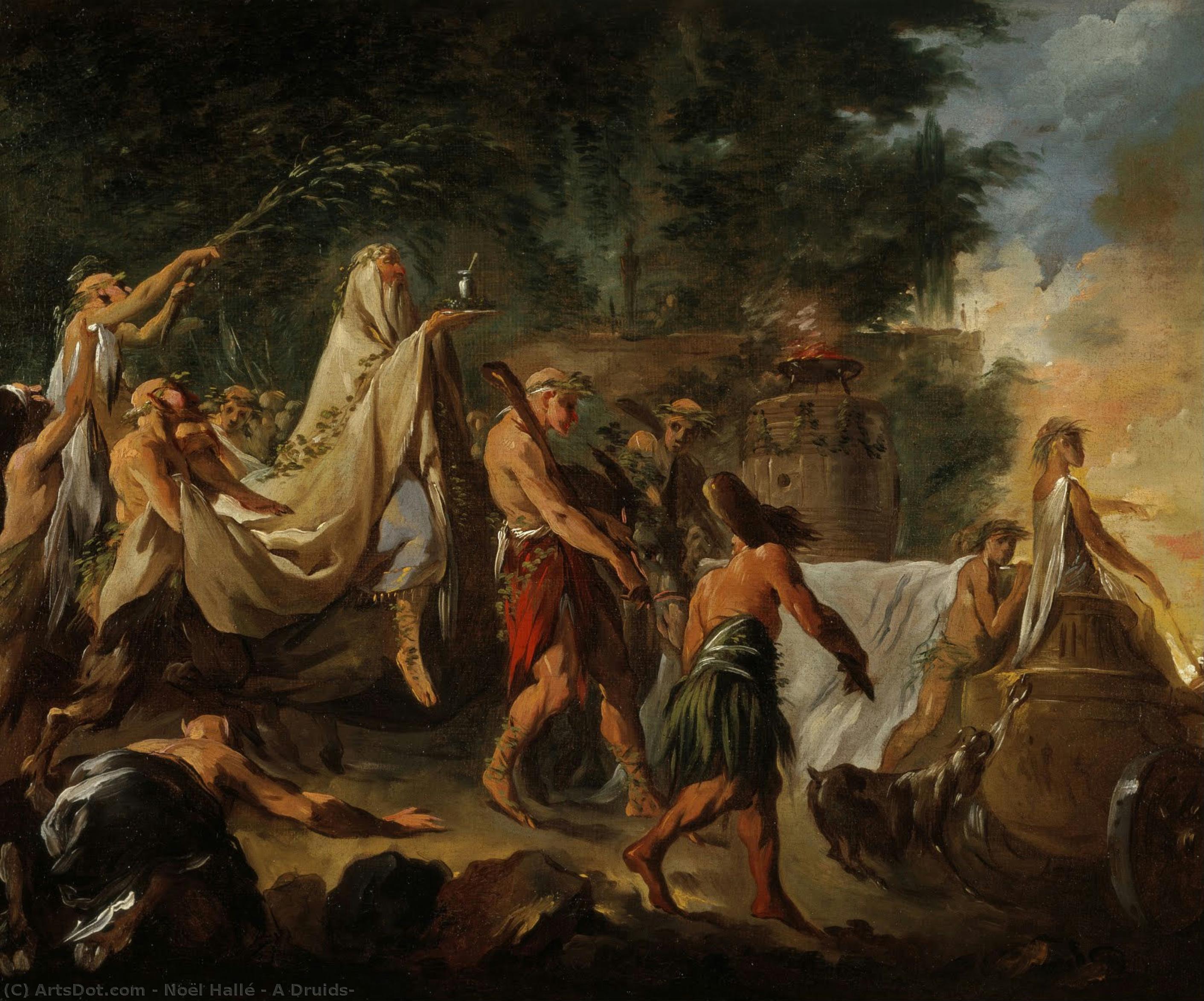 A Druids — Noël Hallé