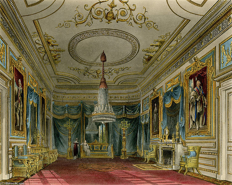 Ante Chamber, Carlton House - — Charles Wild