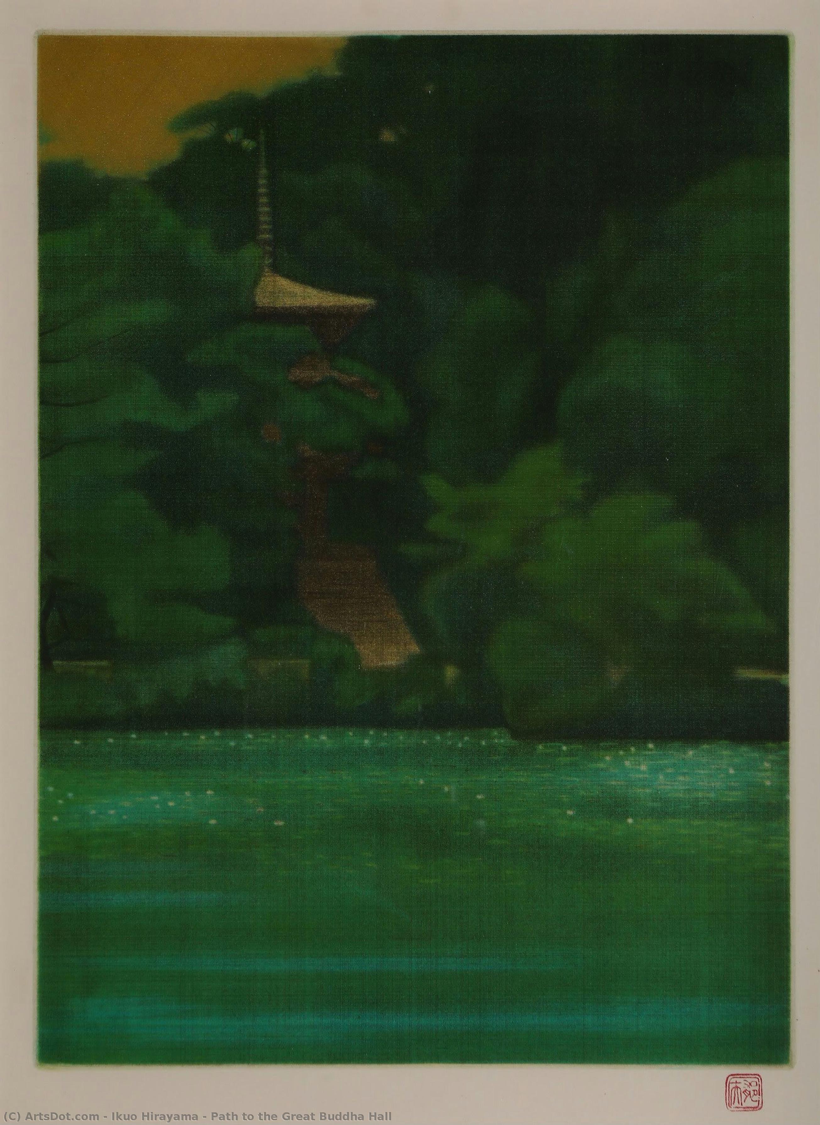 Path To The Great Buddha Hall — Ikuo Hirayama