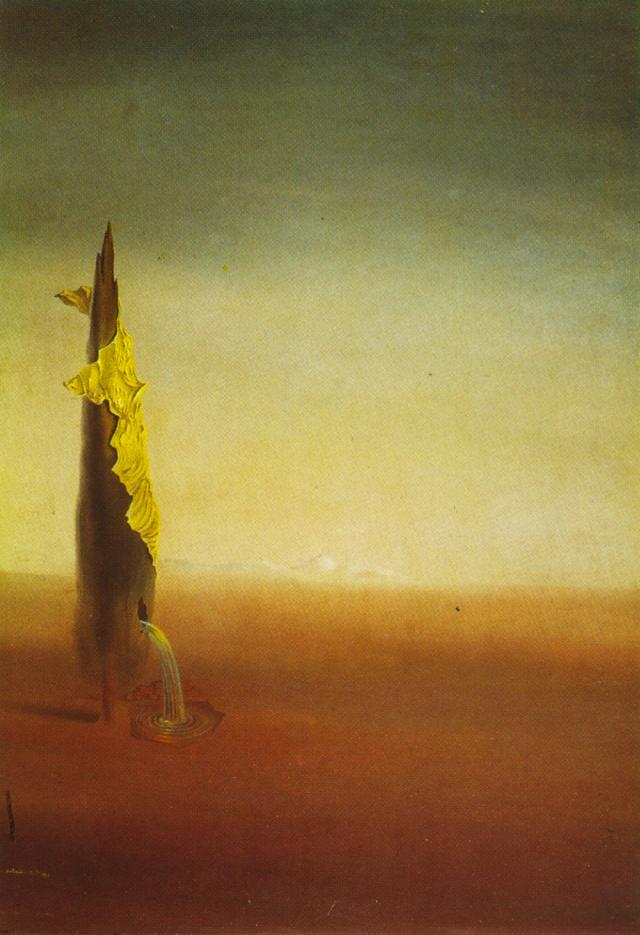 El Nacimiento De Los Miedos Líquidos — Salvador Dalí