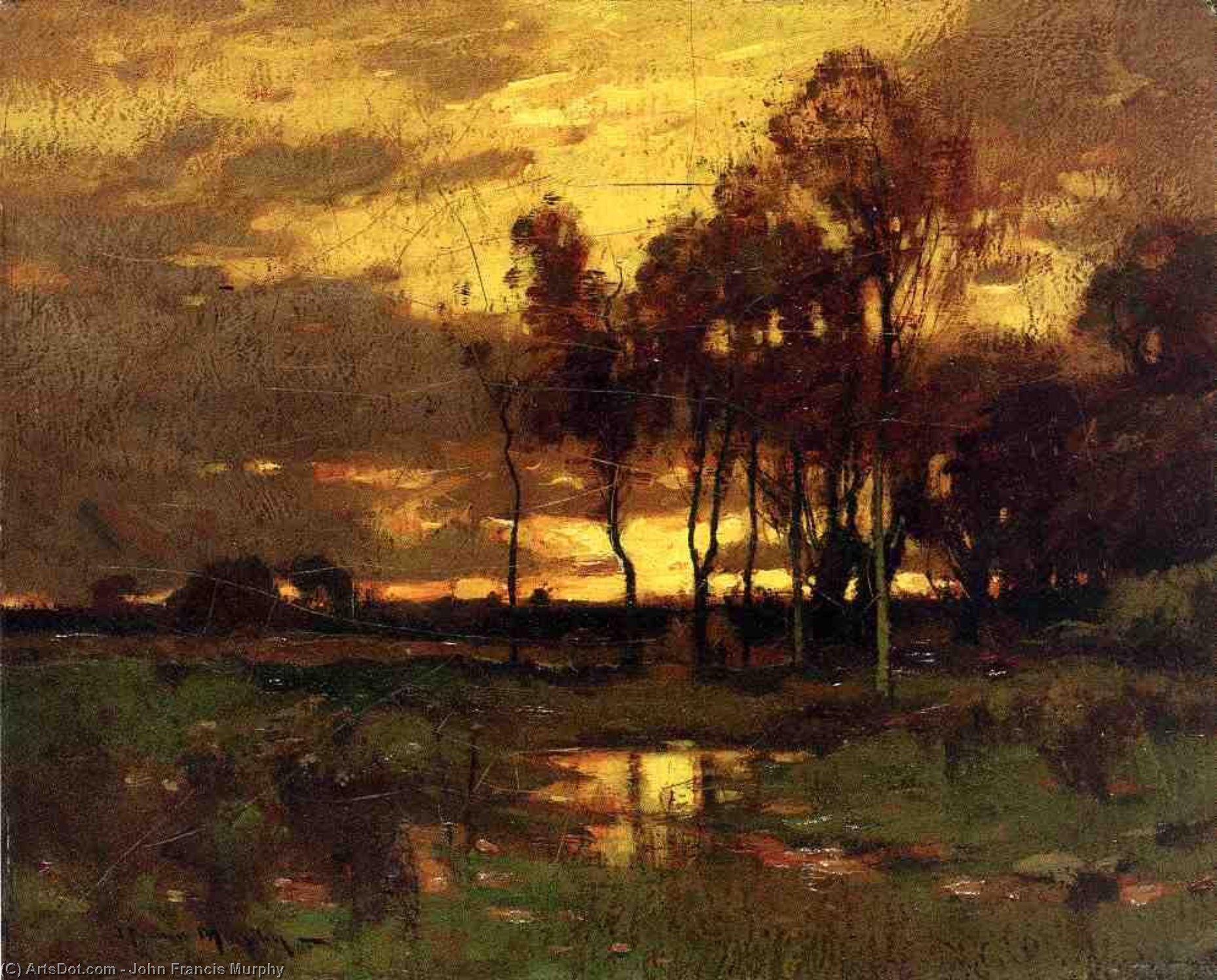 Sunset Landscape — John Francis Murphy