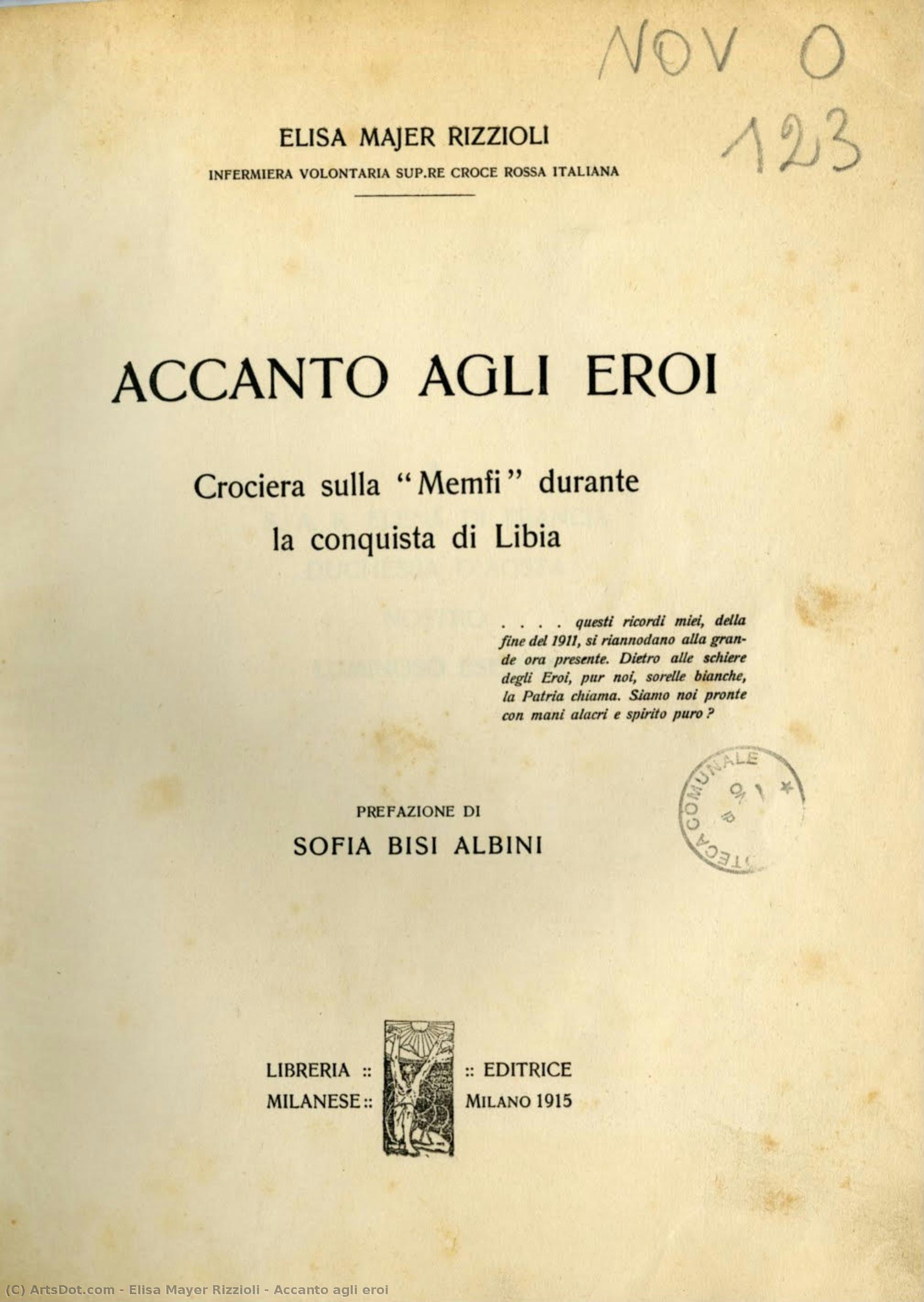 Accanto Agli Eroi — Elisa Mayer Rizzioli