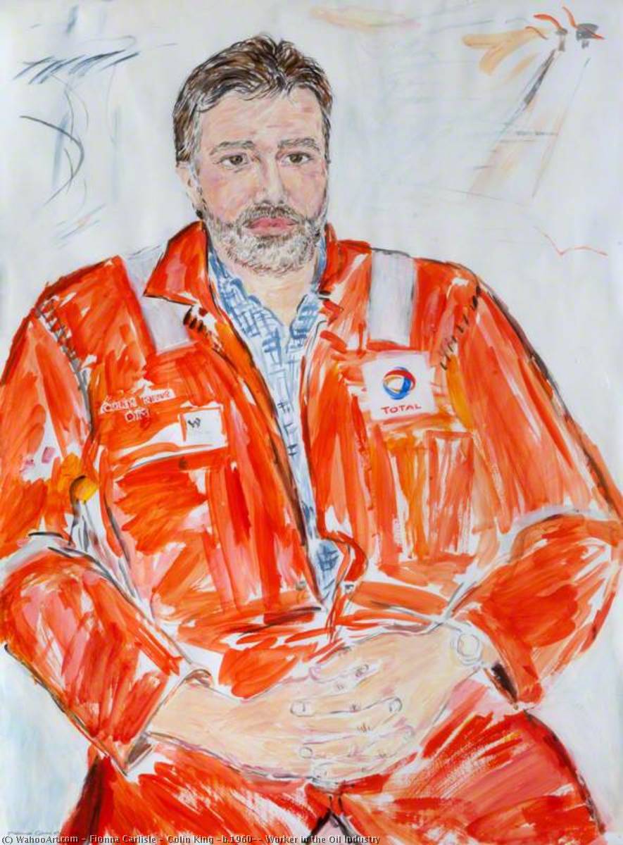 Colin King (b.1960), Worker In The Oil Industry — Fionna Carlisle