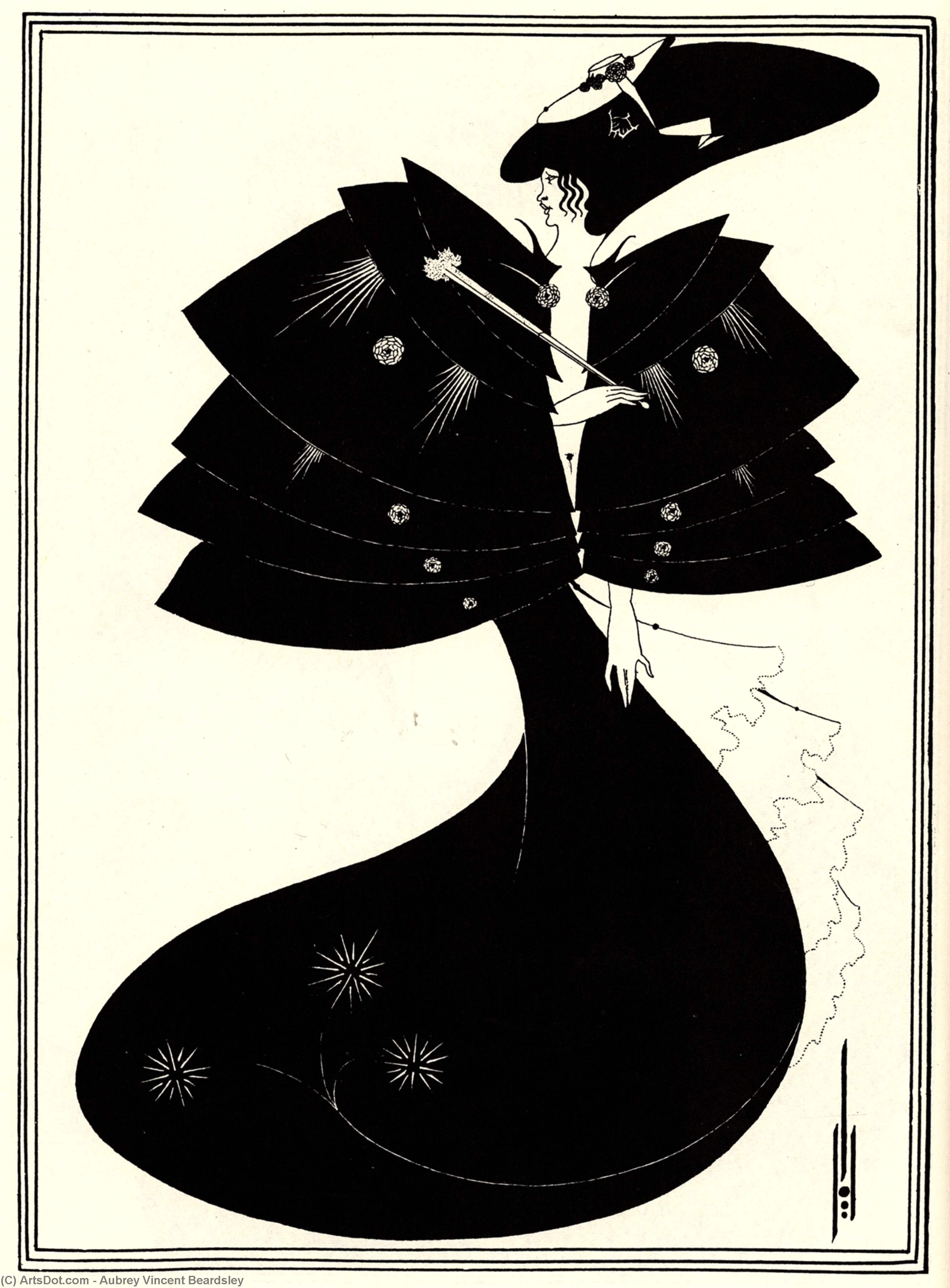The Black Cape — Aubrey Vincent Beardsley