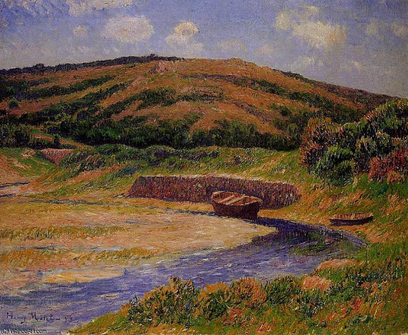The Port Of Guilly Finistere — Henri Moret