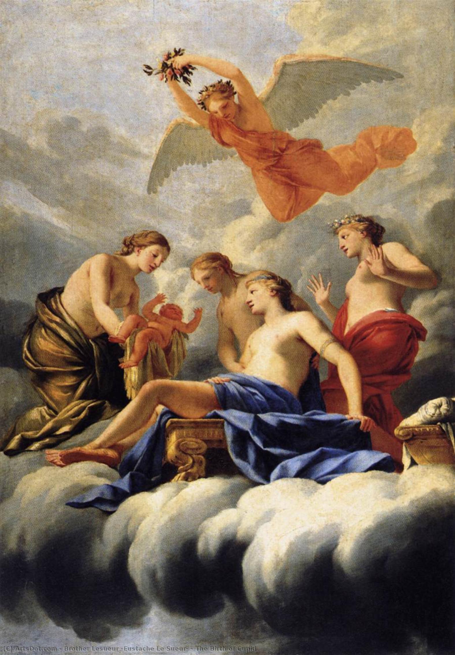 Die Geburt Cupids — Bruder Lesueur (eustache Le Sueur)