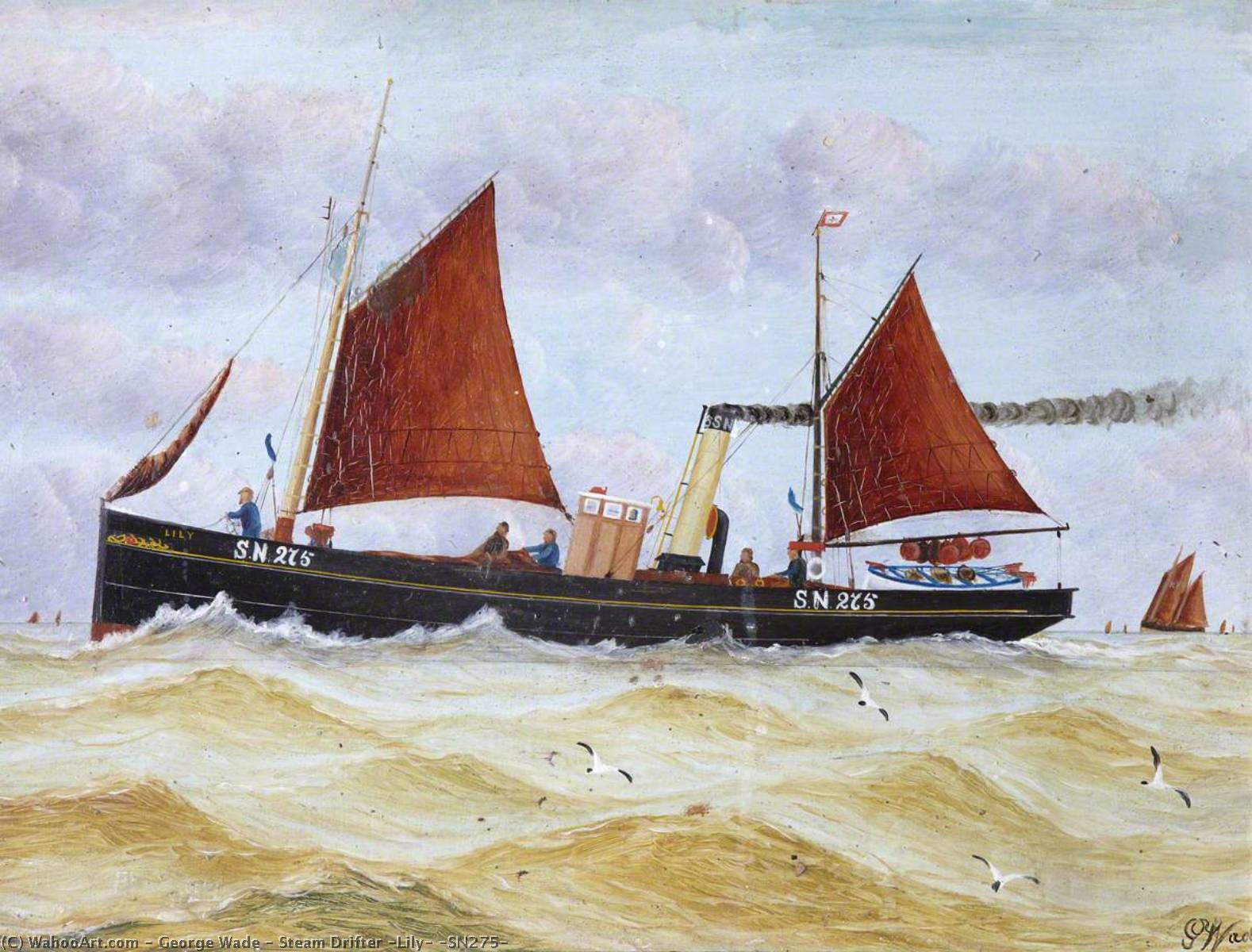 Steam Drifter 'lily' (sn275) — George Wade
