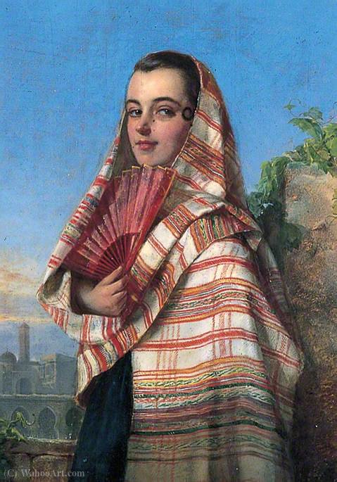 Portrait Of A Girl — John Bagnold Burgess