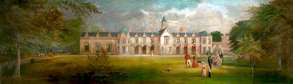Mansion Of Lord Donegall, Ormeau, 1840 — Joseph W Carey