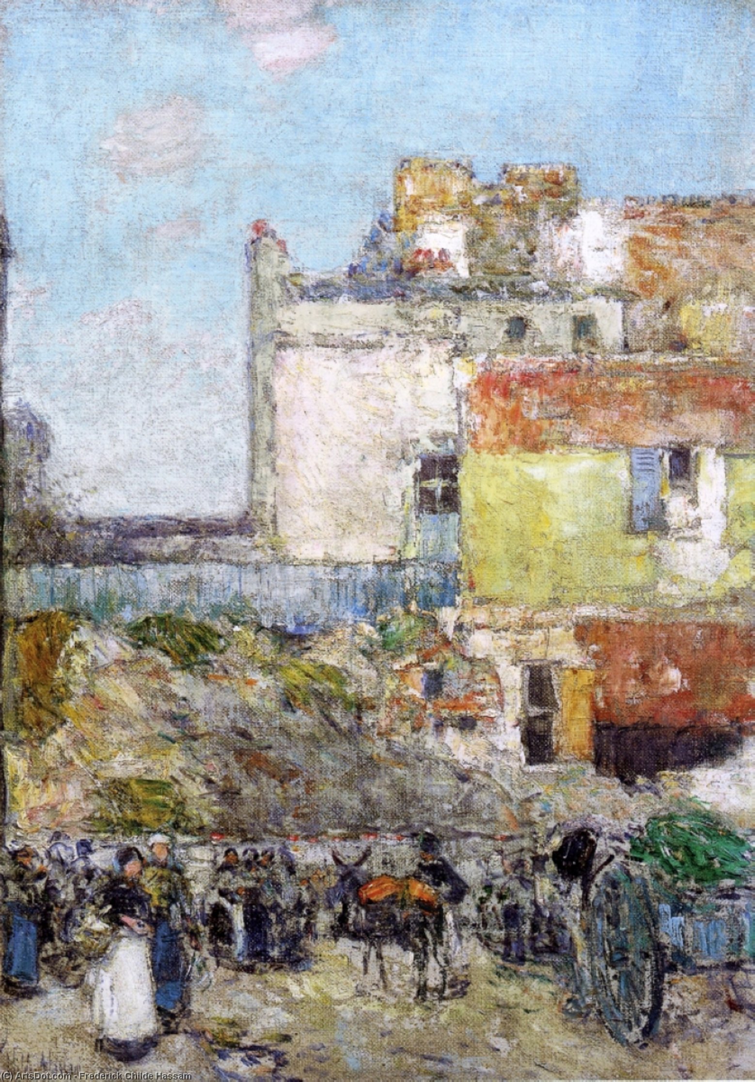 Pont-aven — Frederick Childe Hassam