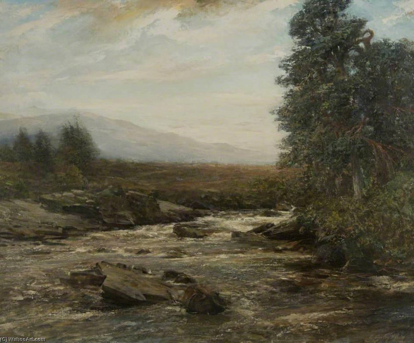 Evening Among The Hills — George Ogilvy Reid