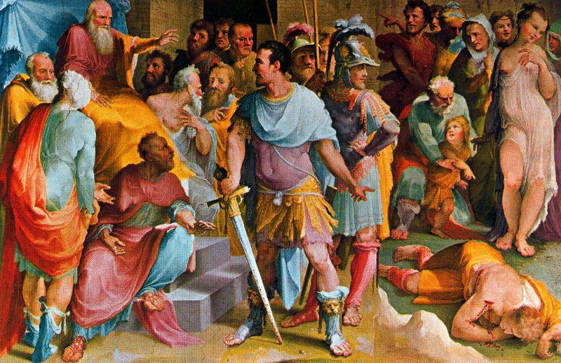 The Killing Of Spurius Melius — Domenico Di Pace Beccafumi