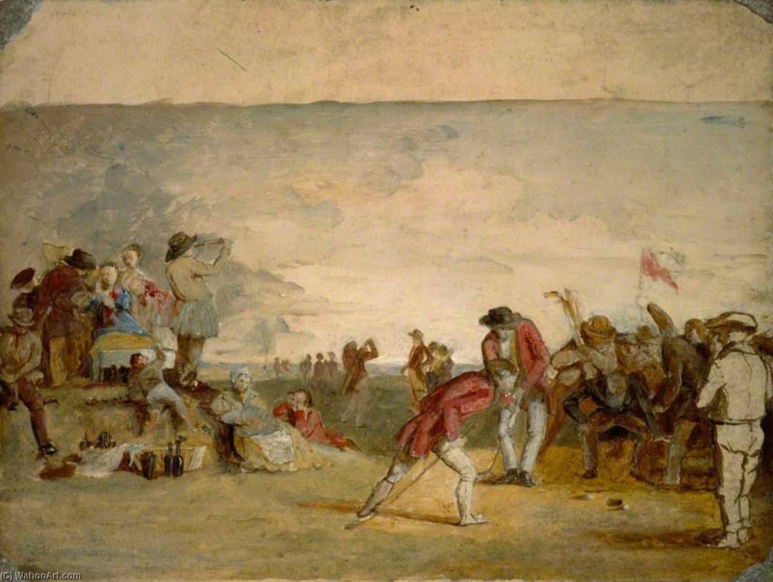 A Golf Match — Charles Lees