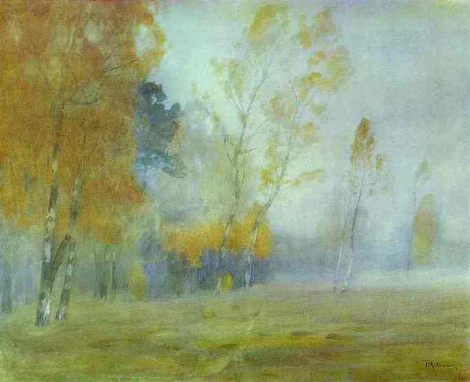 Fog. Autumn — Isaak Ilyich Levitan