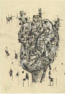 Untitled (männer Ohne Frauen Parsifal) — Markus Lüpertz