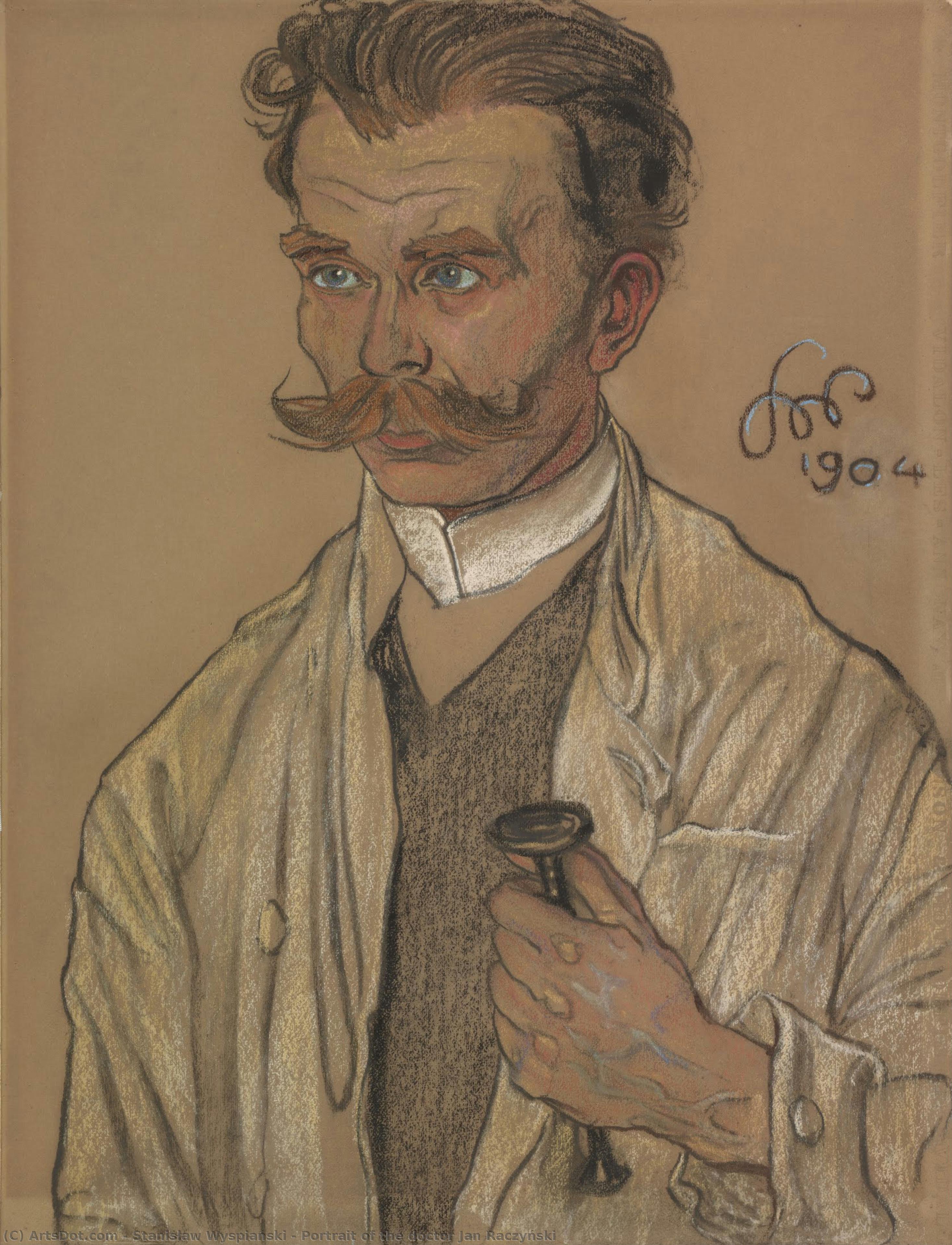 Portrait Of The Doctor Jan Raczyński — Stanislaw Wyspianski