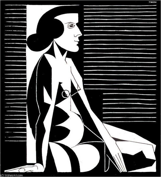 Female Nude — Maurits Cornelis Escher