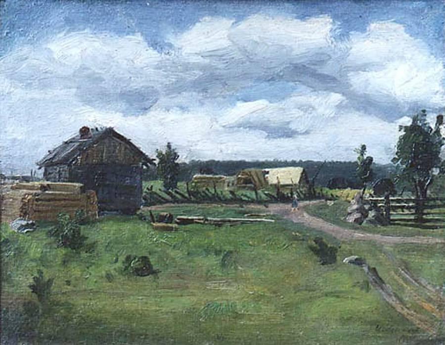 Gray Day — Isaak Ilyich Levitan