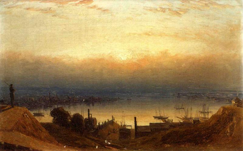 The Basin Of The Patapsco From Federal Hill, Baltimore — Sanford Robinson Gifford