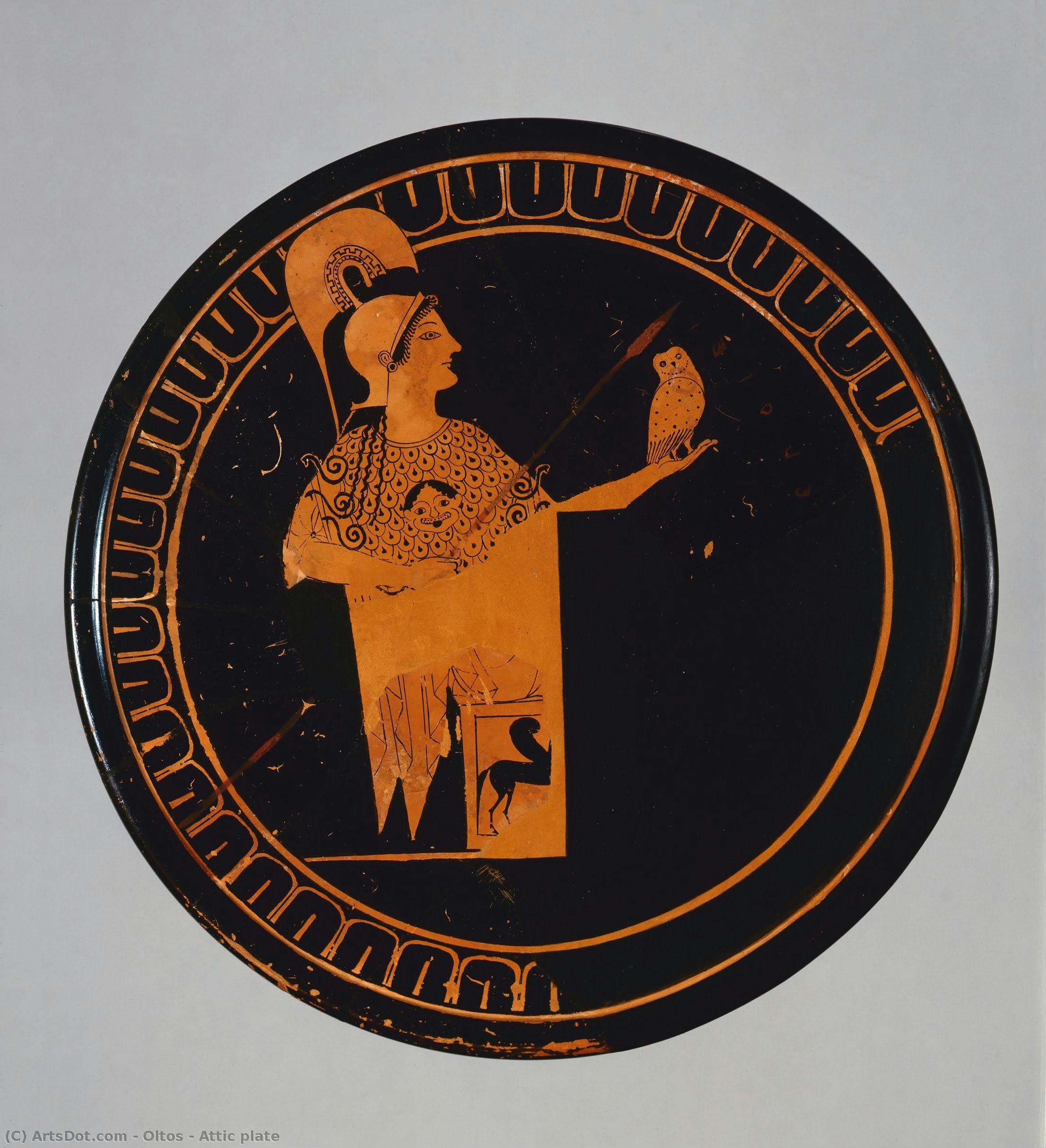 Attic Plate — Oltos