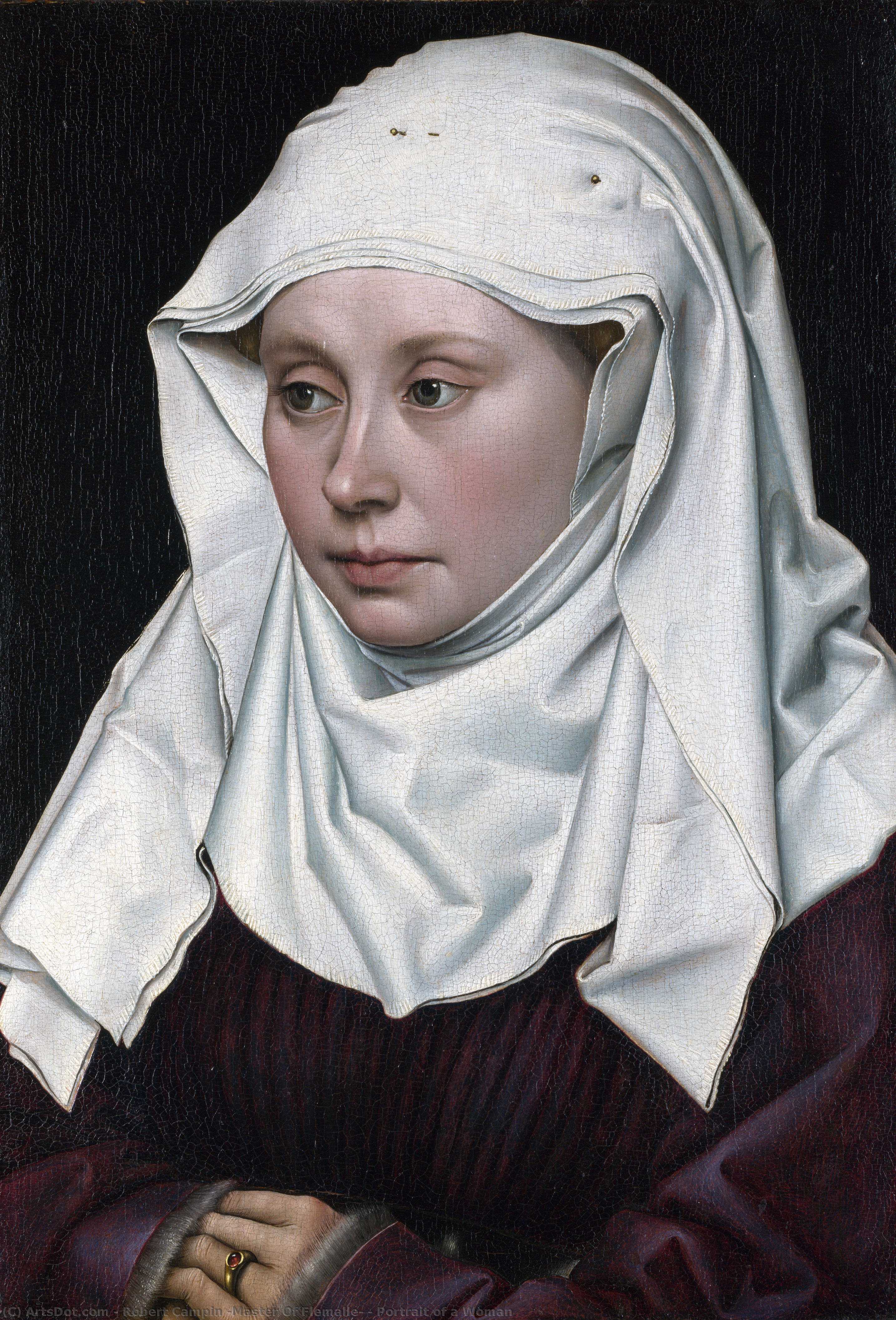 Portrait Of A Woman — Robert Campin (master Of Flemalle)