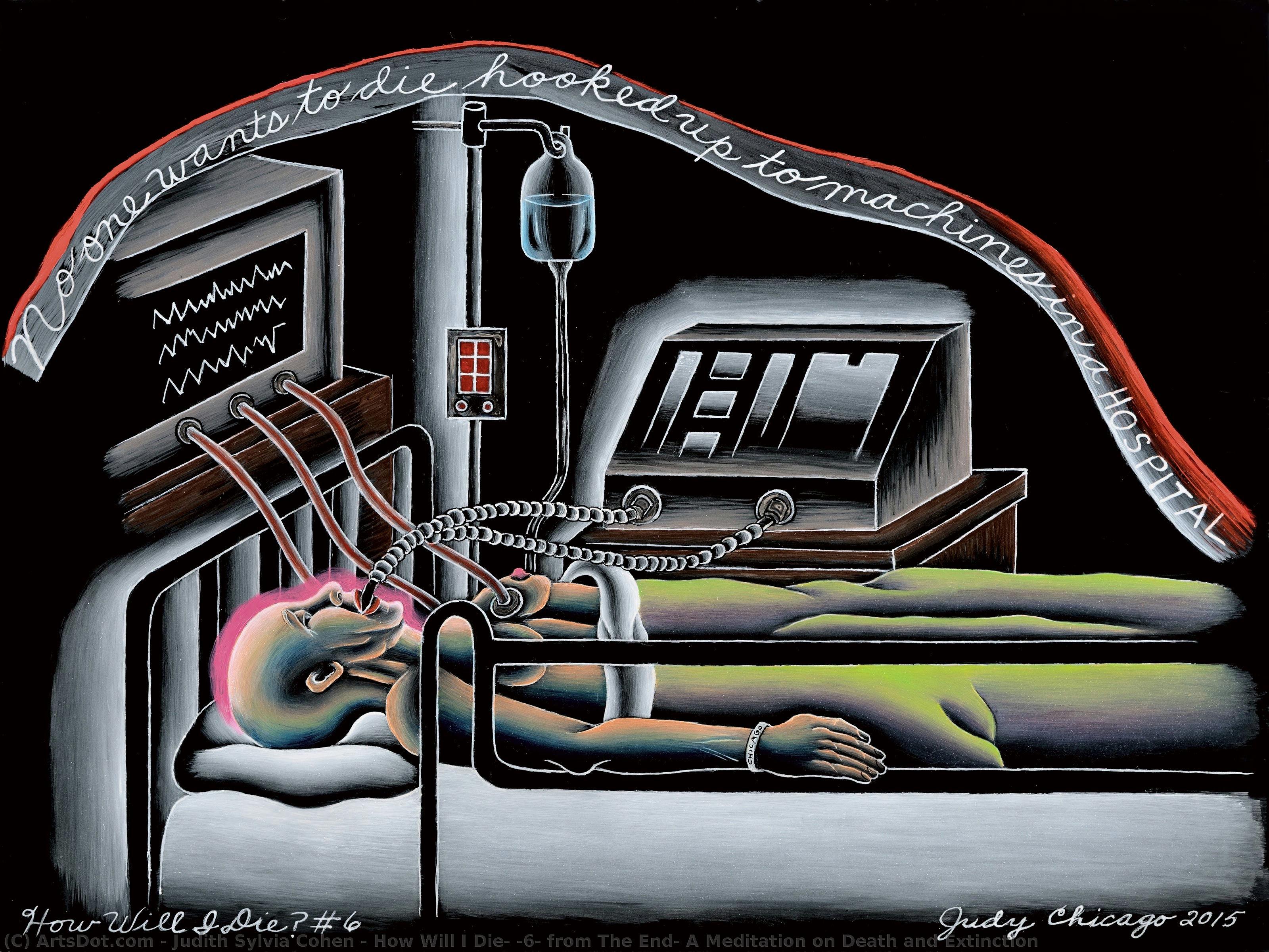 How Will I Die? #6, From The End: A Meditation On Death And Extinction — Judy Chicago