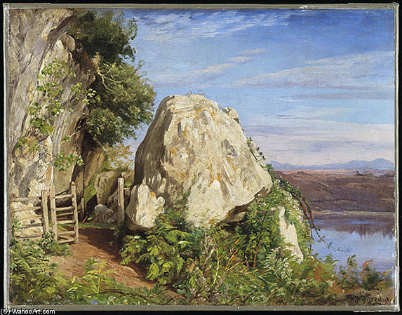 A Sheep Cote On Lake Albano — Thomas Worthington Whittredge