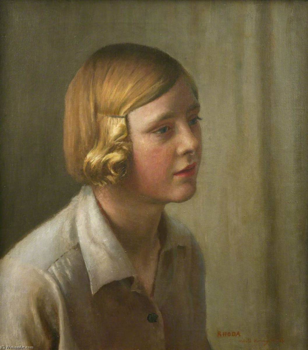 Rhoda (the Artist's Niece) — Harold Harvey