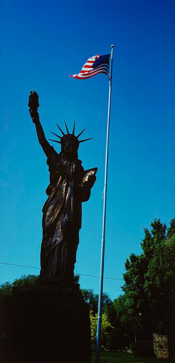 Statue Of Liberty, La Junta, Colorado, From The Portfolio Statues Of Liberty — Arthur Taussig